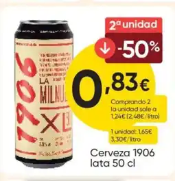FROIZ 1906 Cerveza oferta