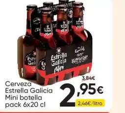 FROIZ ESTRELLA GALICIA Cerveza Mini botella oferta