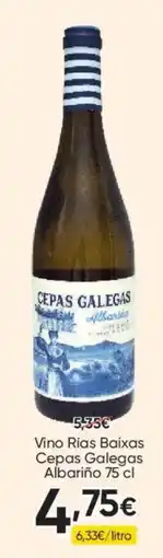 FROIZ CEPAS GALEGAS Vino Rías Baixas Albariño oferta