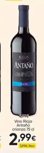 FROIZ ANTAÑO Vino Rioja crianza oferta