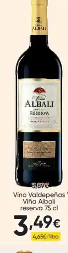 FROIZ VIÑA ALBALI Vino Valdepeñas reserva oferta