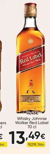 FROIZ RED LABEL Whisky Johnnie Walker oferta