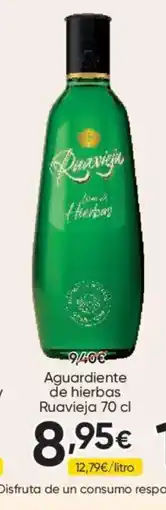 FROIZ Aguardiente de hierbas Ruavieja oferta
