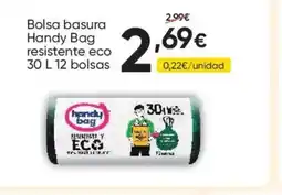 FROIZ HANDY BAG Bolsa basura resistente eco 30 L 12 bolsas oferta