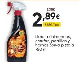FROIZ ZORKA Limpia chimeneas, estufas, parrillas y hornos pistola oferta