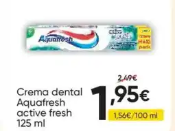 FROIZ AQUAFRESH Crema dental active fresh oferta