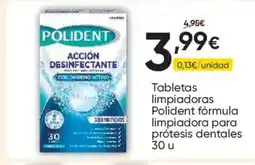 FROIZ POLIDENT Tabletas limpiadoras limpiadora para prótesis dentales 30 u oferta