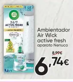 FROIZ AIR WICK Ambientador active fresh aparato Nenuco oferta