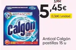 FROIZ CALGÓN Antical pastillas 15 u oferta