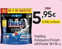 FROIZ FINISH Vajillas máquina ultimate 16+16 u oferta