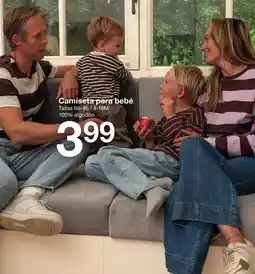 Zeeman Camiseta para bebé oferta