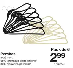 Zeeman Perchas oferta