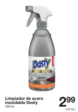 Zeeman DASTY Limpiador de acero inoxidable oferta