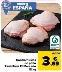 Carrefour Market Carrefour - contramuslos de pollo el mercado oferta