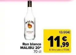 Carrefour Market Malibú - ron blanco oferta