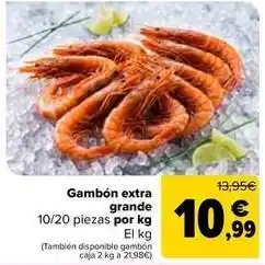 Carrefour Market Gambon extra grande oferta
