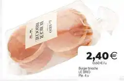 Plenus Supermercados Burger brioche oferta