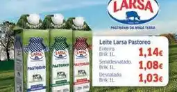 Plenus Supermercados Larsa - leite oferta