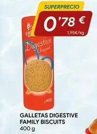 Minymas Far - galletas digestive family biscuits oferta