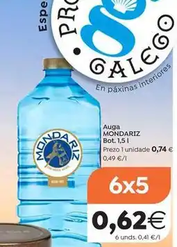 Plenus Supermercados Mondariz - auga oferta