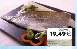 Plenus Supermercados Bacallau filete grande oferta
