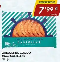 Minymas Castellar - langostino cocido 40/60 oferta