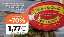 Plenus Supermercados Palacio de oriente - bonito en aceite de oliva oferta