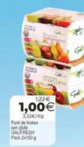 Plenus Supermercados Galifresh - pure de froiots sen glute oferta