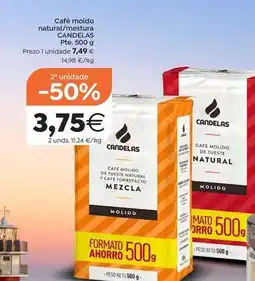 Plenus Supermercados Candelas - café molido natural/mestua oferta
