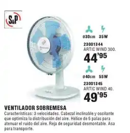 Ferrcash Ventilador sobremesa oferta