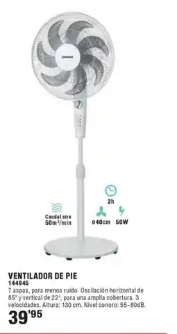 Ferrcash Ventilador de pie oferta