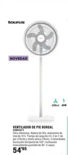 Ferrcash Ventilador de pie boreal oferta