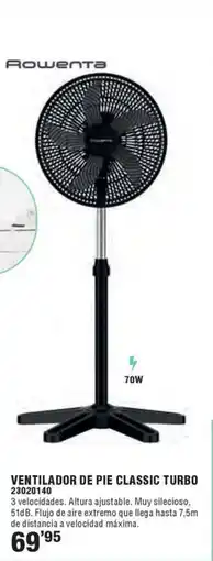 Ferrcash ROWENTA Ventilador de pie classic turbo oferta