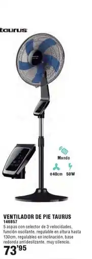 Ferrcash TAURUS Ventilador de pie oferta