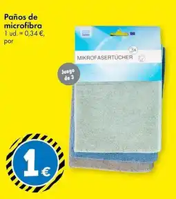 TEDi Panos de microfibra oferta