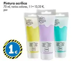 TEDi Pintura acrílica oferta