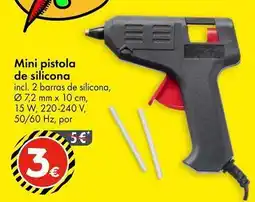 TEDi Mini pistola de silicona oferta