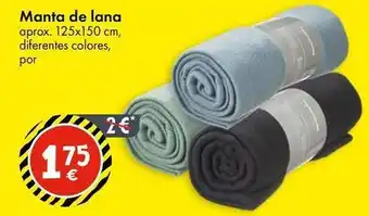 TEDi Lana - manta de oferta