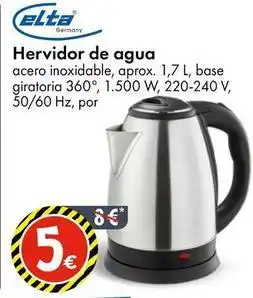 TEDi Hervidor de agua oferta