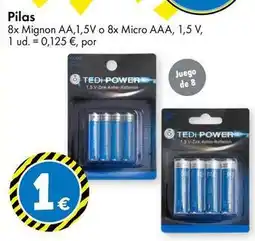 TEDi Pilas oferta