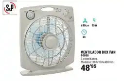 Ferrcash Ventilador box fan oferta