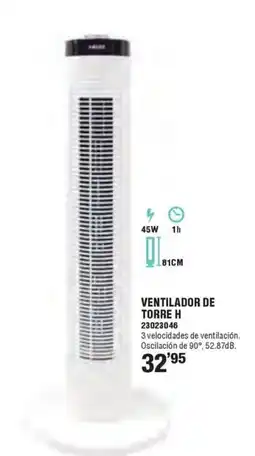 Ferrcash Ventilador de torre h oferta