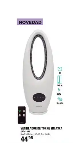 Ferrcash Ventilador de torre sin aspa oferta
