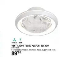 Ferrcash VENTILADOR TECHO PLAFON BLANCO oferta