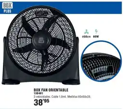 Ferrcash Box fan orientable oferta
