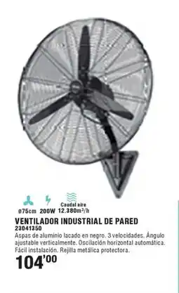 Ferrcash Ventilador industrial de pared oferta
