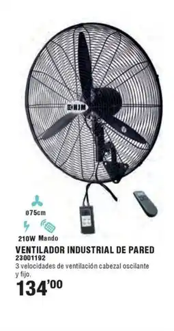 Ferrcash Ventilador industrial de pared oferta