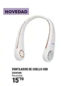 Ferrcash Ventilador de cuello usb oferta