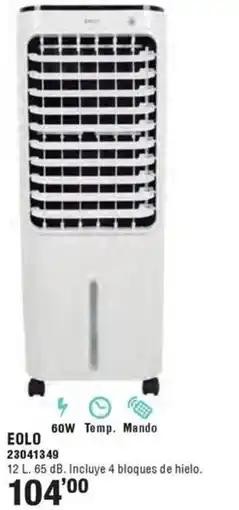 Ferrcash Climatizador evaporativo e ionizador eolo oferta