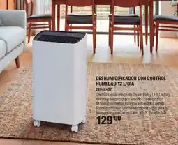 Ferrcash Deshumidificador con control humedad 12 l/dia oferta